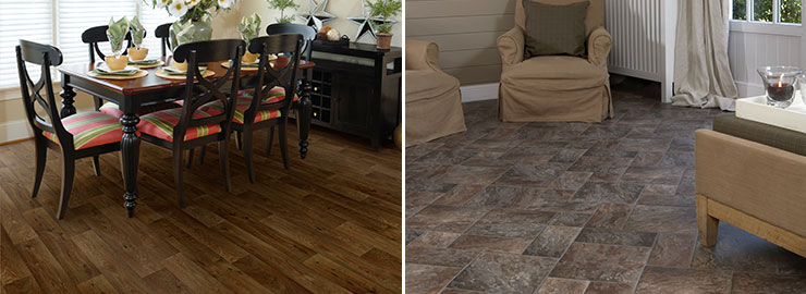 Naturcor vinyl dining room sun room