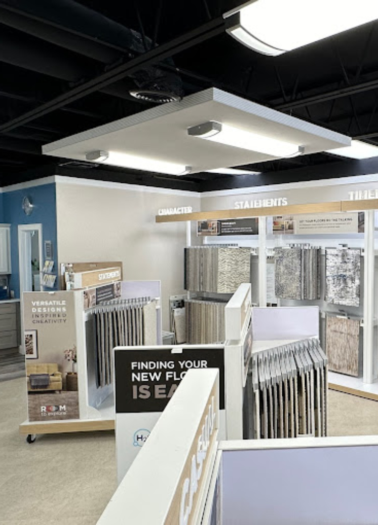 Retail 2.0 showroom for Coastal Flooring America in Dunedin, FL